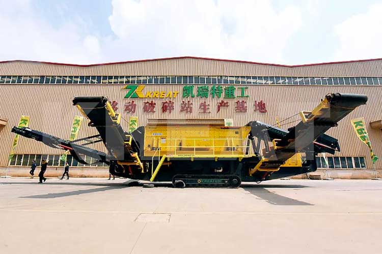 履帶移動水平篩分站與砂石行業(yè)生產企業(yè)攜手共同開啟“快進鍵”